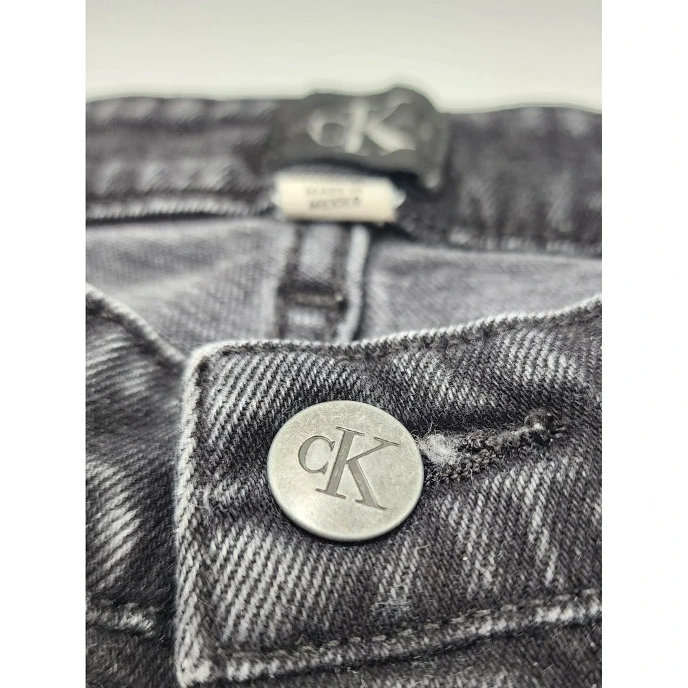 Calvin‎ Klein Vintage Black Jeans 28 X 32 1990s Style 41Z A742